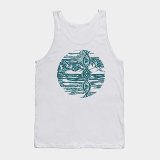 Eye Sea Mountains Tank Top